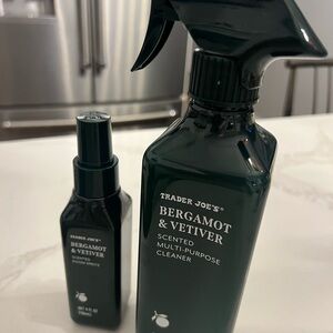 Trader Joe's Bergamot & Vetiver Cleaner Set - Black